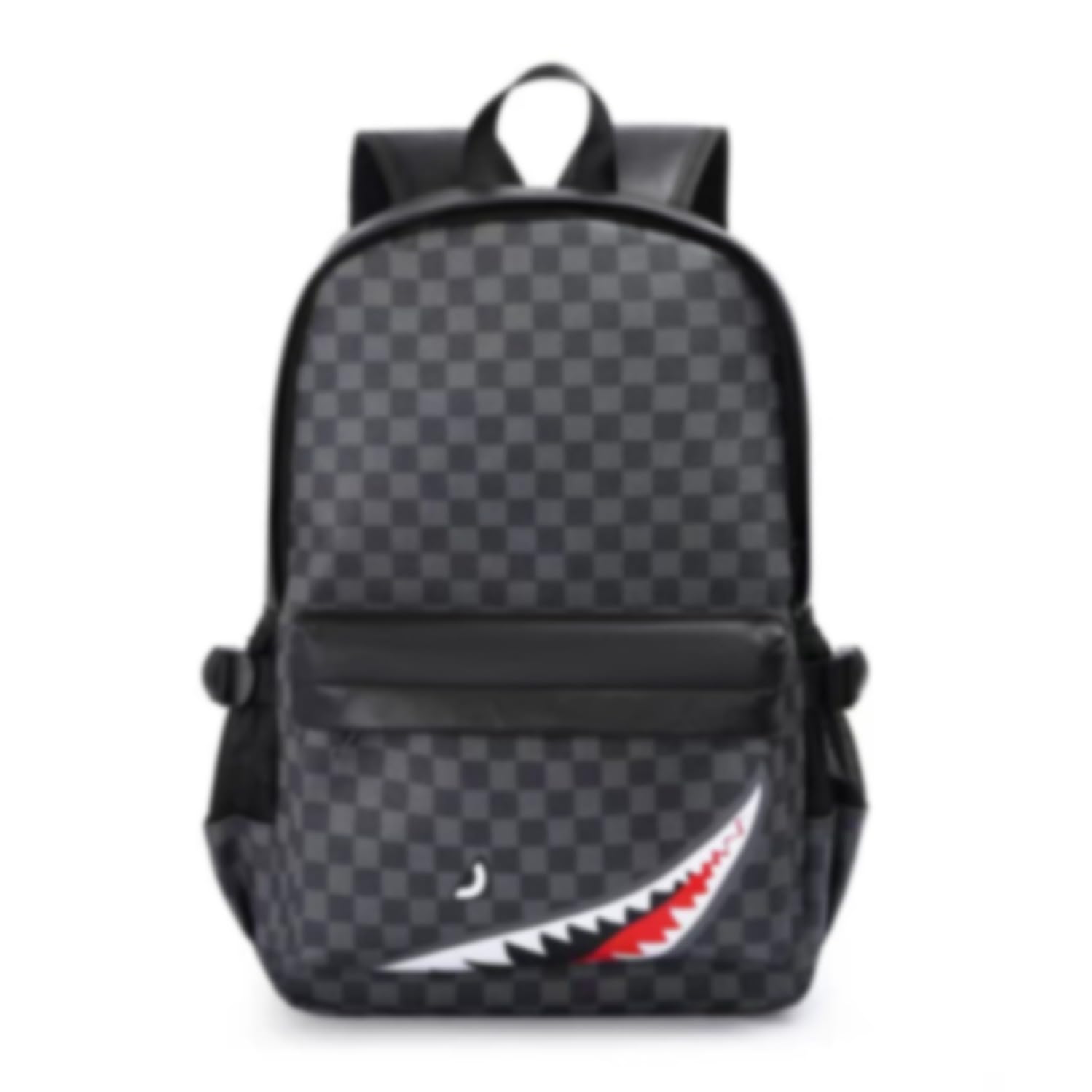 Stylish PU Leather 15.6 Inch Laptop Backpack for Men & Women - Water-Resistant Casual School, College, Business & Travel Backpack with Multiple Pockets - Perfect for Work, Commuting and Daily Use