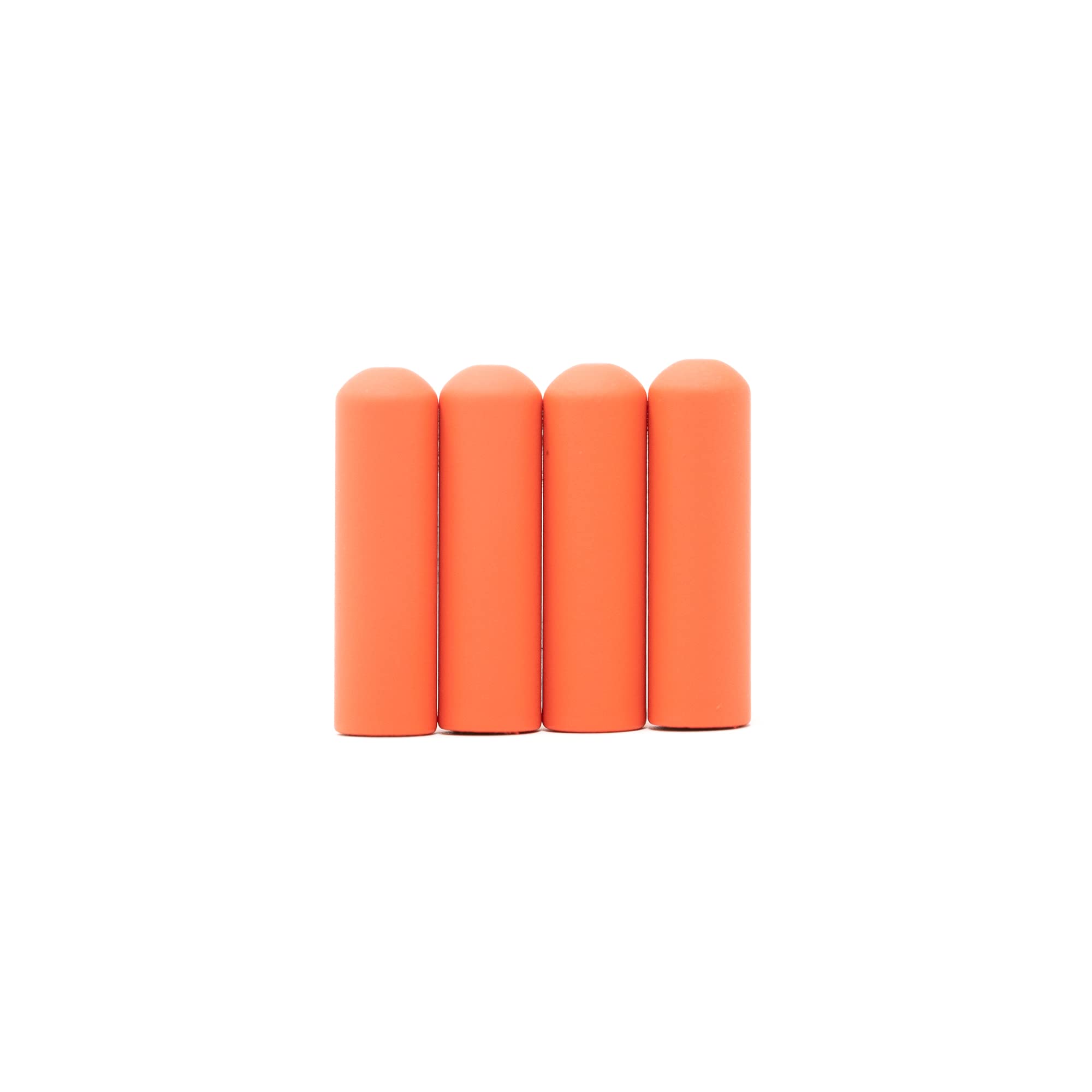 LitLaces - 18mm Permanent Aglet Shoelace Tips, Bullet Round Matte Finish, Glue-On for Sneakers & Boots - Perfect for DIY Shoe Repair & Customization