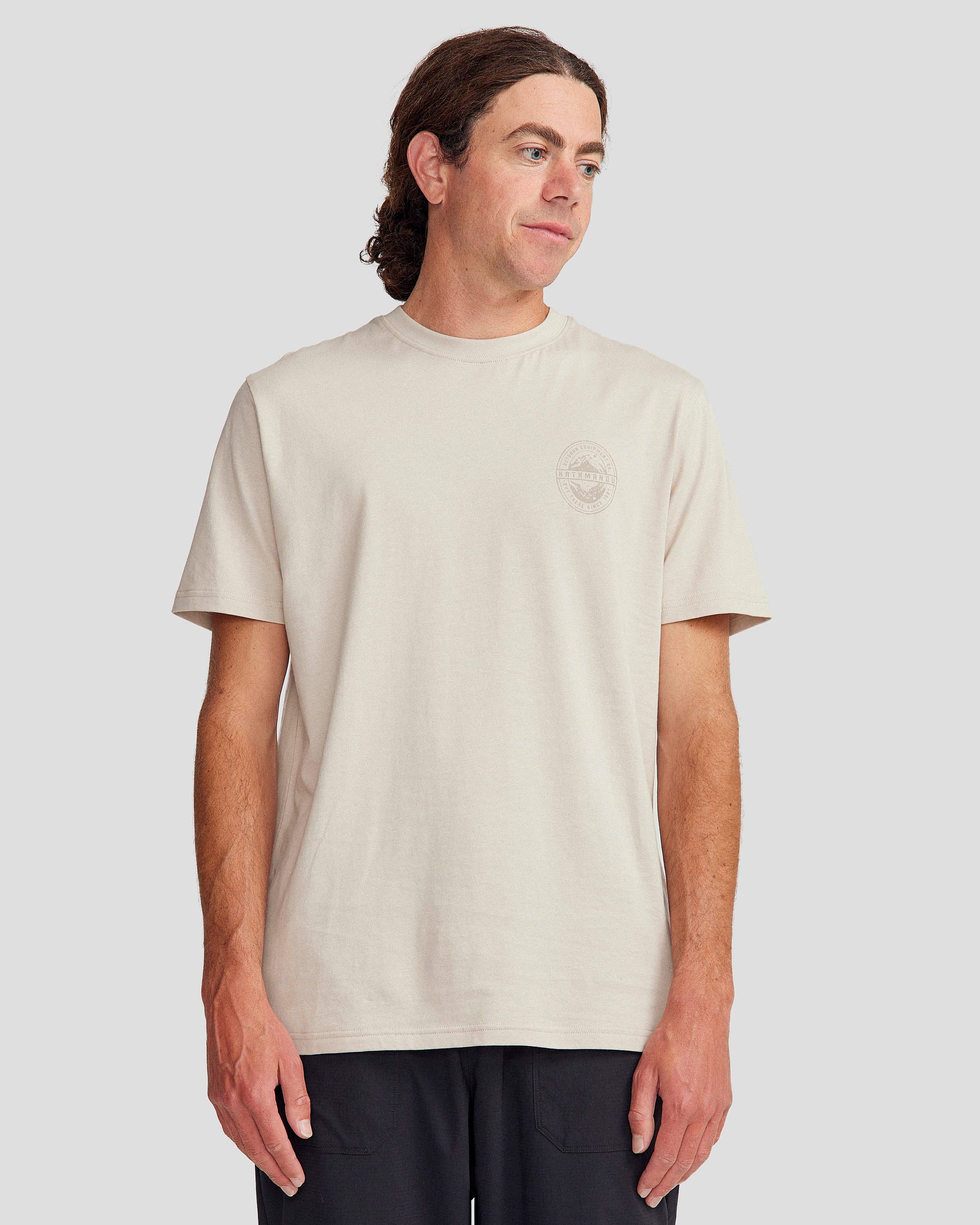 Men's Organic Cotton T-Shirt for Hiking & Outdoor Activities - Lightweight & Breathable for Comfortable Adventures