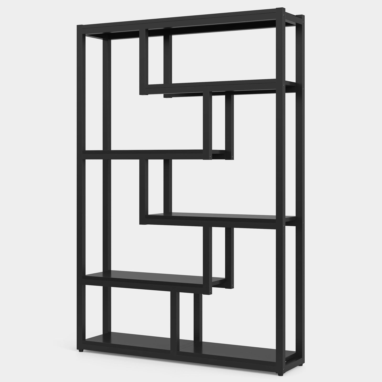 5-Tier Industrial Bookshelf - 69