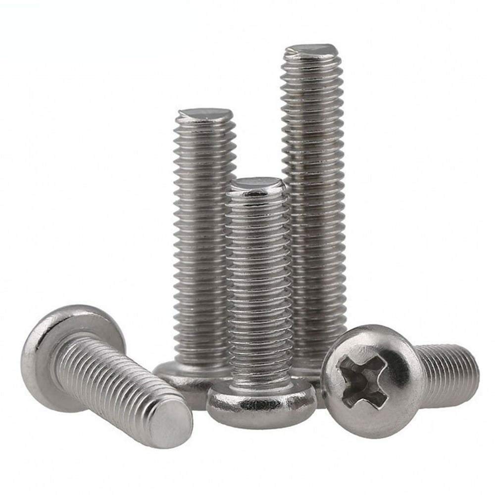 M1.4x8mm Phillips Screws 20PCS - A2 Stainless Steel for Electronics Repair