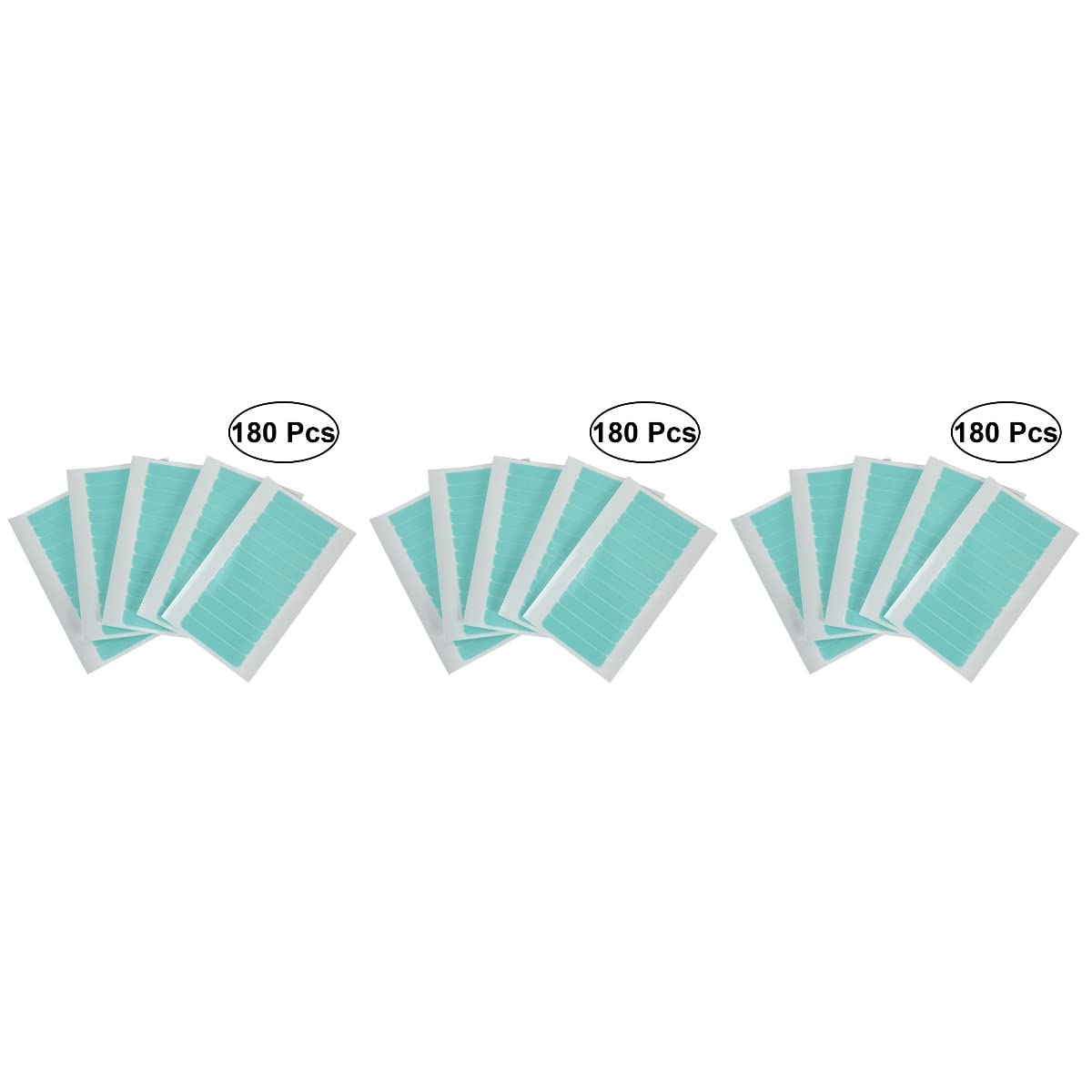 Lurrose 540pcs Double Sided Tape for Hair Extensions & Wigs - Strong Hold, Skin-Friendly Adhesive - Perfect for Toupees, Weaves & Cosplay (2