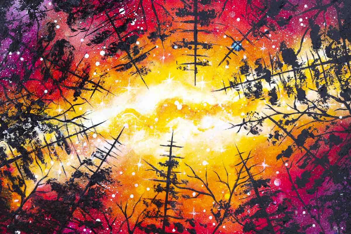 Original Solar Perspective Artwork - Handmade Wall Decor for Home & Office - Perfect for Living Rooms, Bedrooms & Gifts