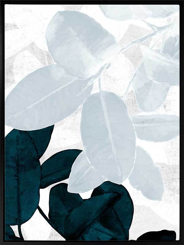 Exhale I Canvas Art Print - Modern Abstract Wall Decor for Living Room, Bedroom & Office - Perfect for Home & Office Decor