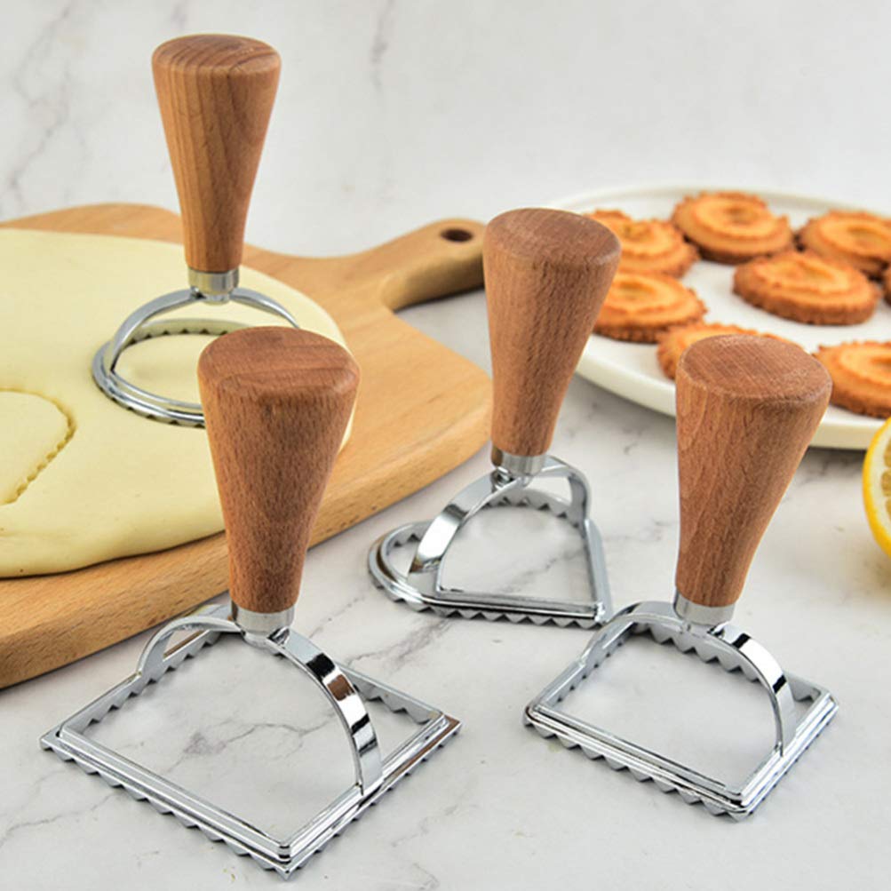 3-Piece Dumpling Maker Set - Biscuit Cutter, Ravioli Stamp & Cake Molds - Professional Baking Tools for Homemade Dumplings, Cookies & Pasta - Perfect for Holiday Baking & Family Cooking