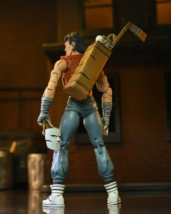 Teenage Mutant Ninja Turtles Casey Jones Action Figure - Mirage Comics Collectible for TMNT Fans | Perfect for Display, Gifts & Comic Book Collections