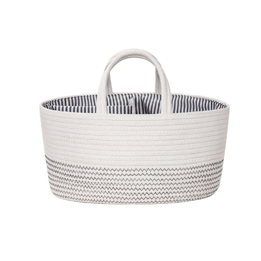 Waterproof Nursery Storage Basket - Large Tote Bag & Organizer Box for Baby Clothes, Toys, and Essentials | Perfect for Home, Travel, and Daycare Use