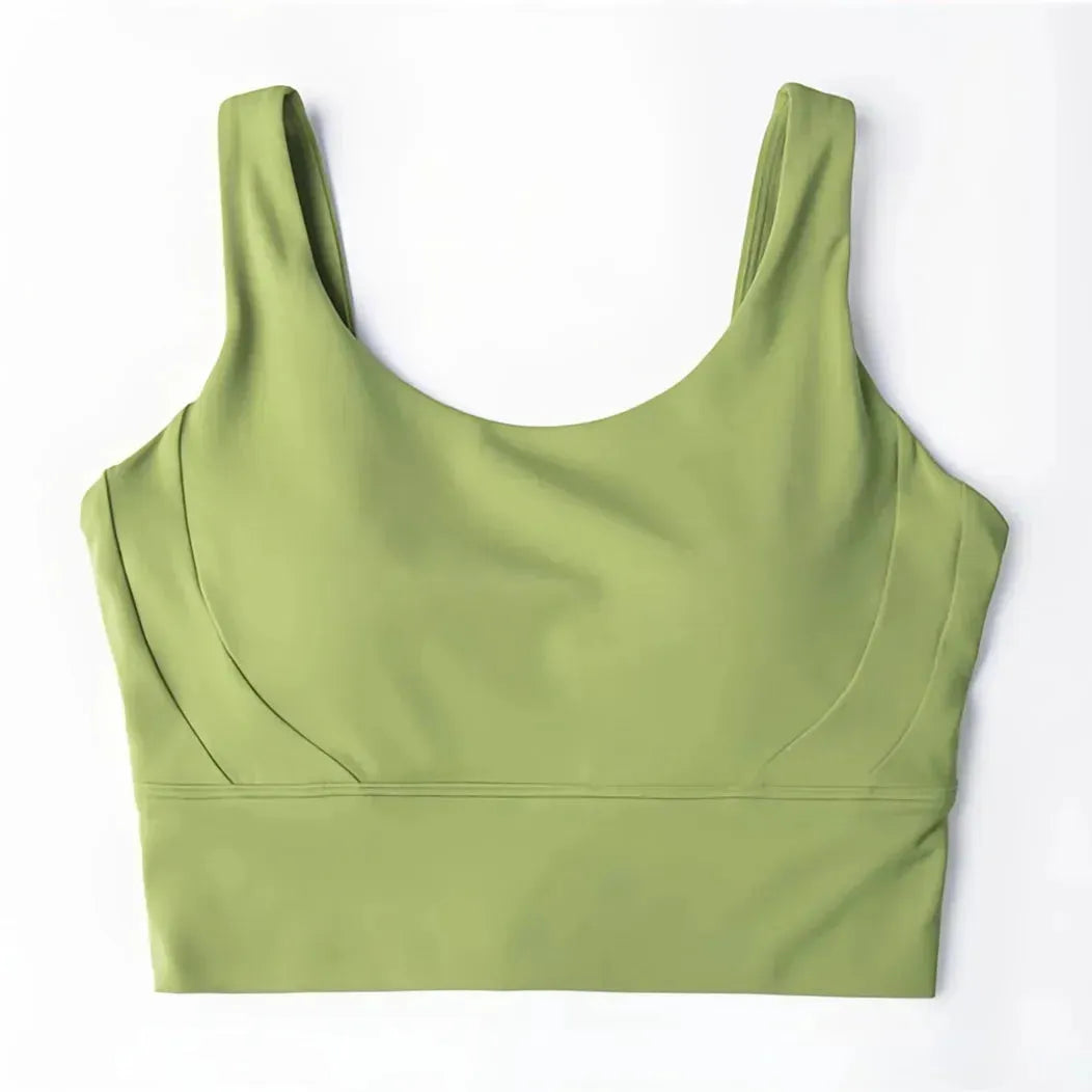 Seamless Yoga Set for Women - High Waist Yoga Pants with Pockets & Supportive Sports Bra - Moisture Wicking Gym Clothes for Yoga, Pilates & Workout - Perfect for Studio Sessions & Home Fitness