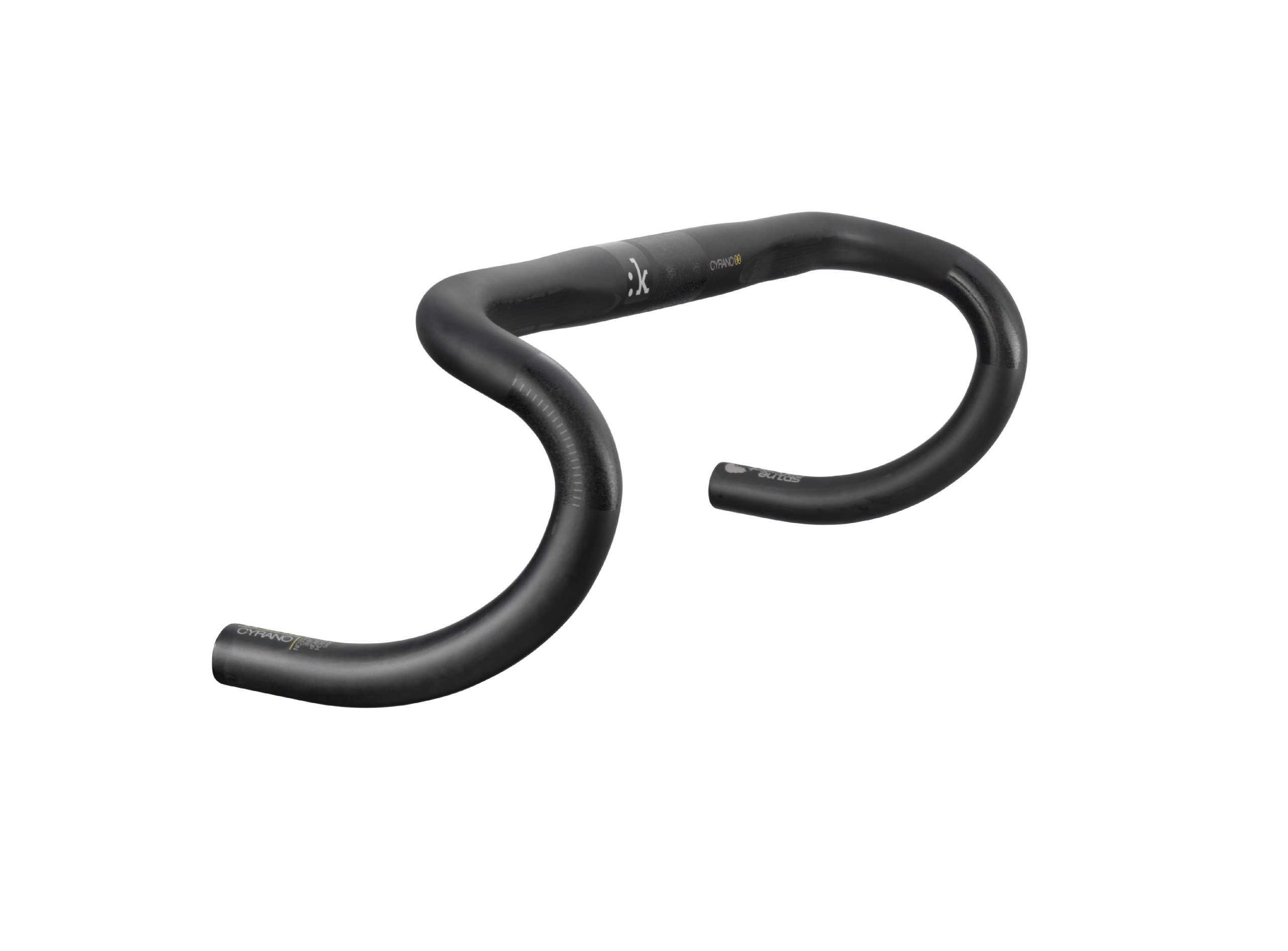 Fizik Composite Carbon Cyrano Bicycle 00 Handlebar - Lightweight Carbon Fiber Road Bike Handlebar for Chameleon Bikes | Perfect for Racing, Endurance Cycling & Performance Road Bikes