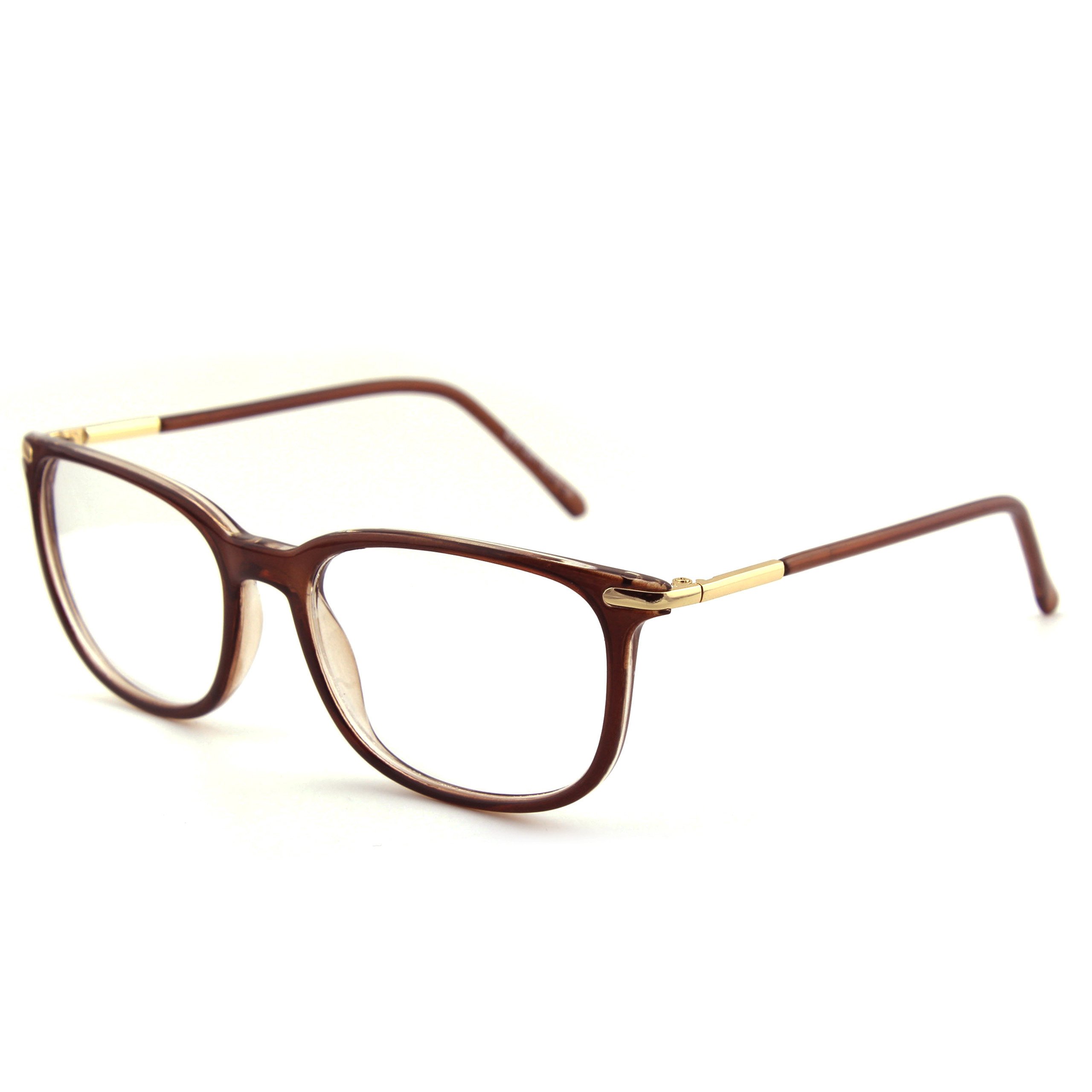 GQUEEN Fashion Non-Prescription Clear Lens Glasses - Nerd Style Plain Frames for Women & Men (Model 201579) | Perfect for Reading, Cosplay, and Everyday Fashion Accessory