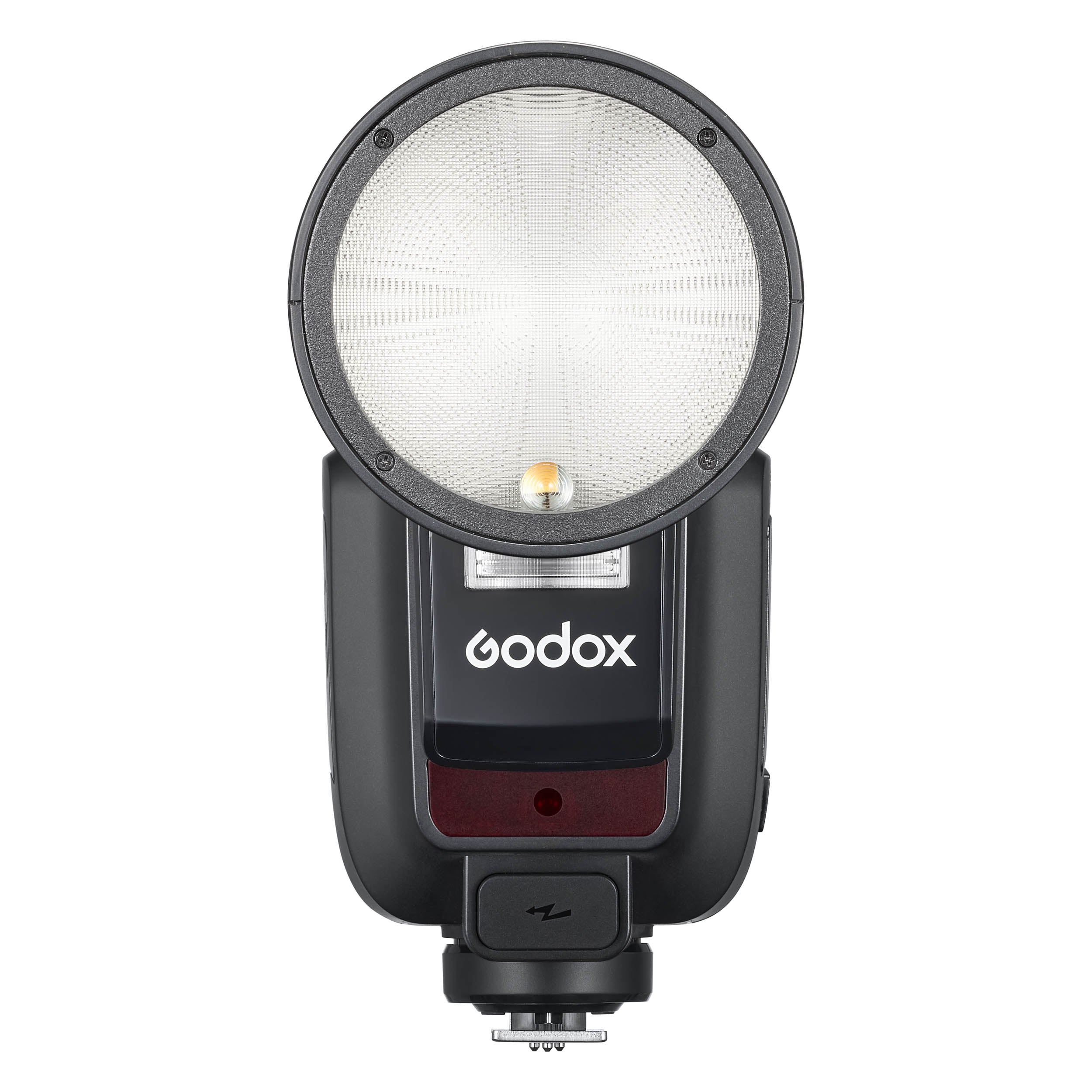 V100 100Ws Round Head Speedlite Flash for Canon Nikon Sony DSLR Cameras - Professional Studio Photography & Portrait Lighting Accessory