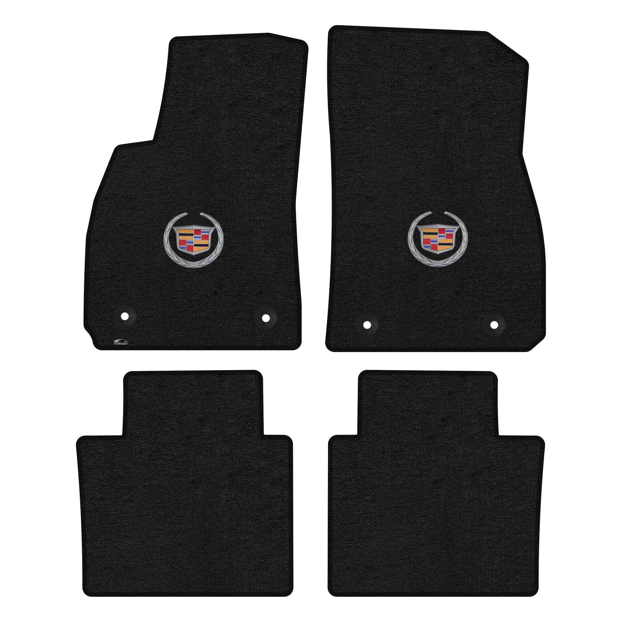 Premium Custom-Fit Carpeted Floor Mats for Cadillac XTS 2013-2016 - Luxury Car Floor Liners (4-Piece Set, Front & Rear, Charcoal) | All-Weather Protection & Enhanced Interior Style