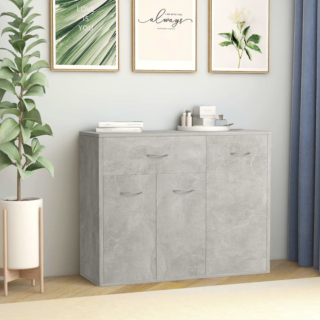 Modern Storage Cabinet Buffet Sideboard - 34.6