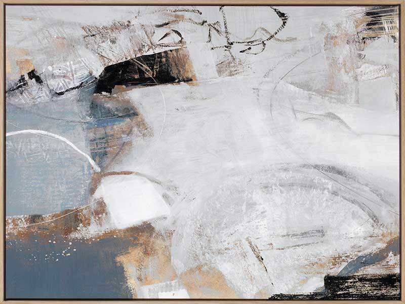 Clear Call I Canvas Art Print - Modern Abstract Wall Decor for Living Room, Bedroom & Office - Perfect for Home & Office Decor
