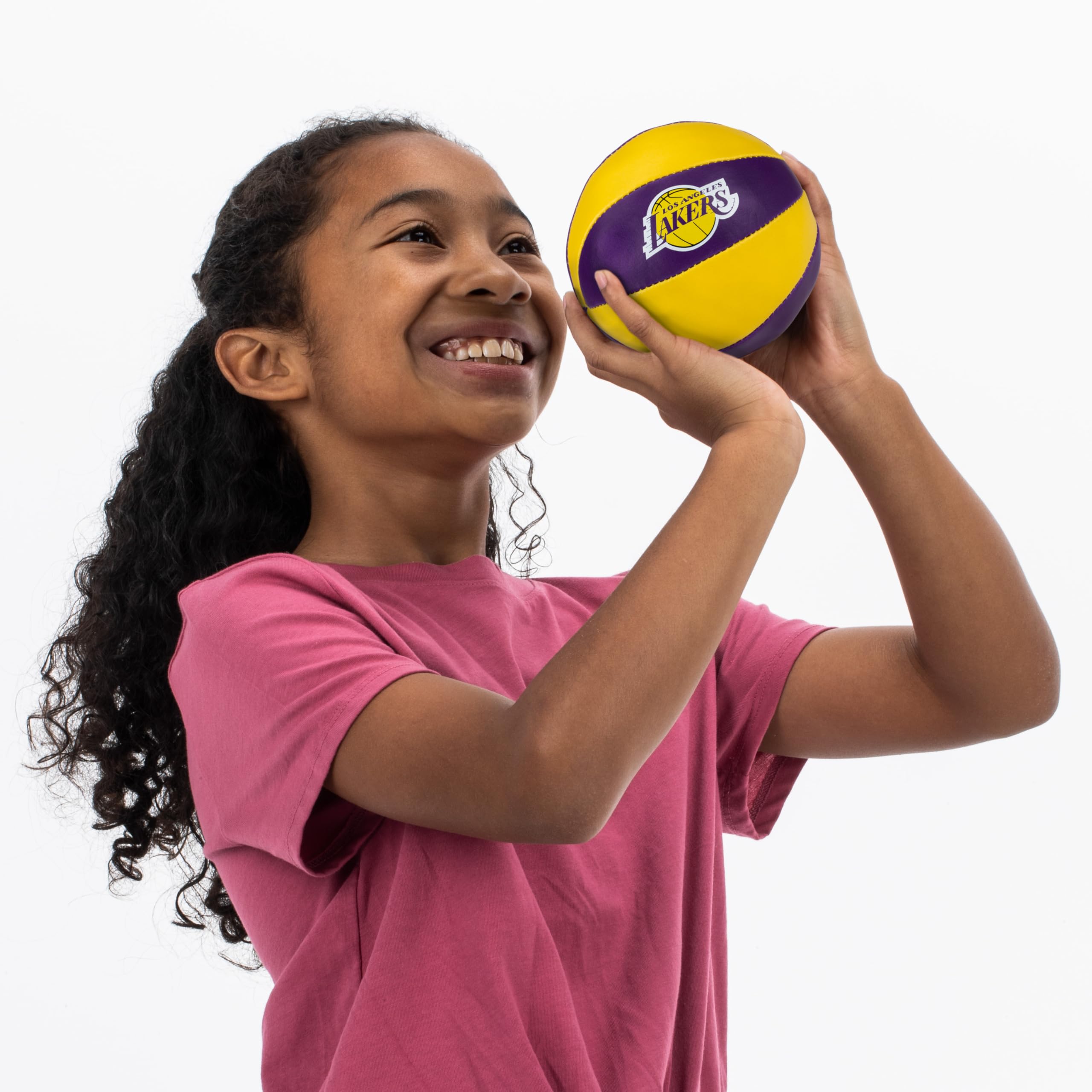 Franklin Sports NBA Mini Basketballs - 2 Pack Soft Toy Balls for Kids Indoor Play & Door Hoops