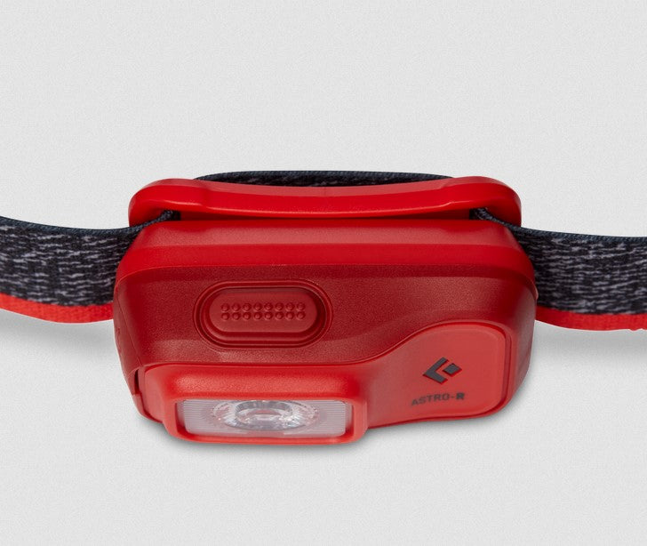 Black Diamond Astro 300 R Headlamp - Bright 300 Lumen LED Headlight with Red Night Vision for Camping, Hiking, Running & Outdoor Adventures