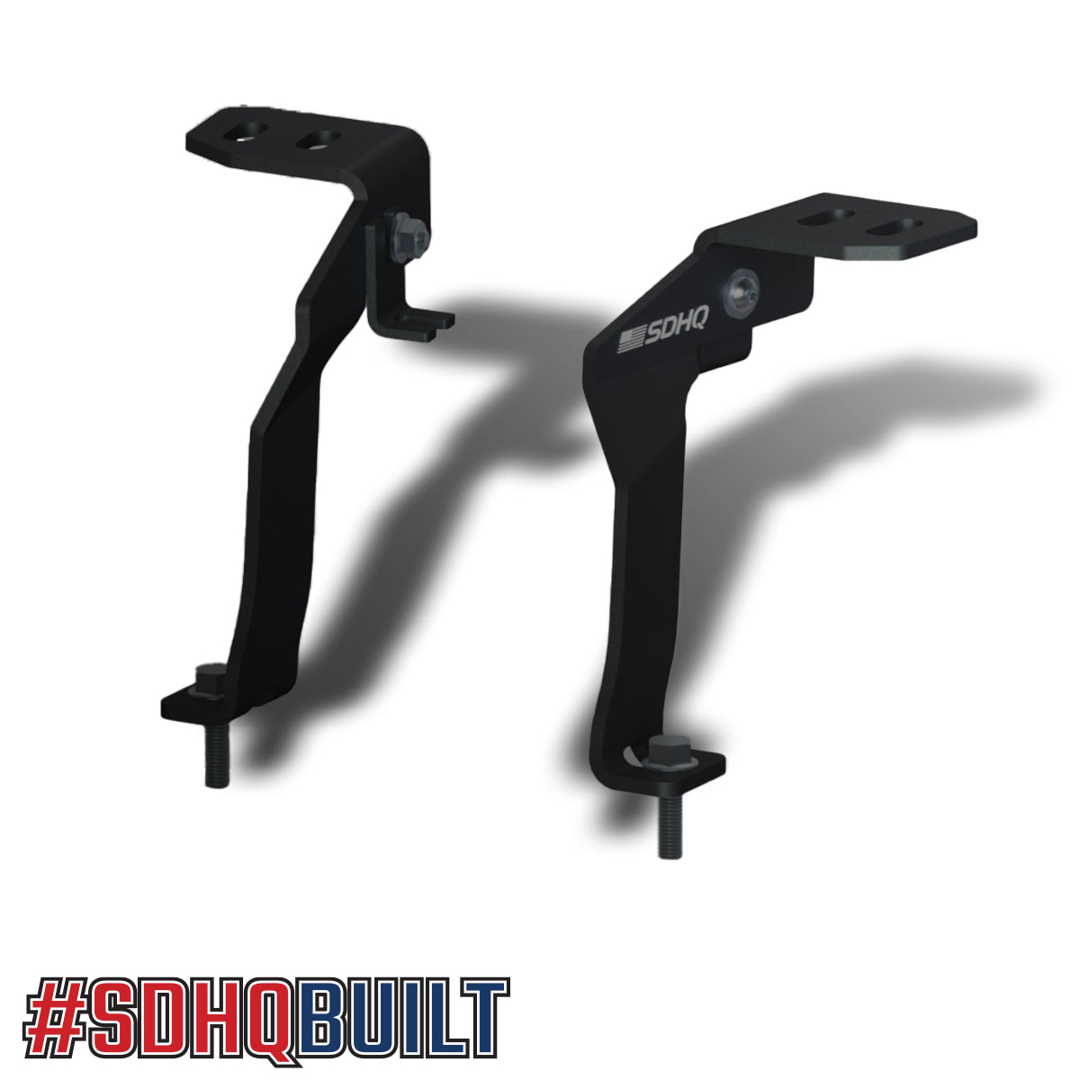 21-25 Ford Raptor SDHQ Built A-Pillar Light Mounts | Heavy Duty Off-Road LED Light Brackets for Ford F-150 Raptor | Perfect for Night Driving & Off-Road Adventures