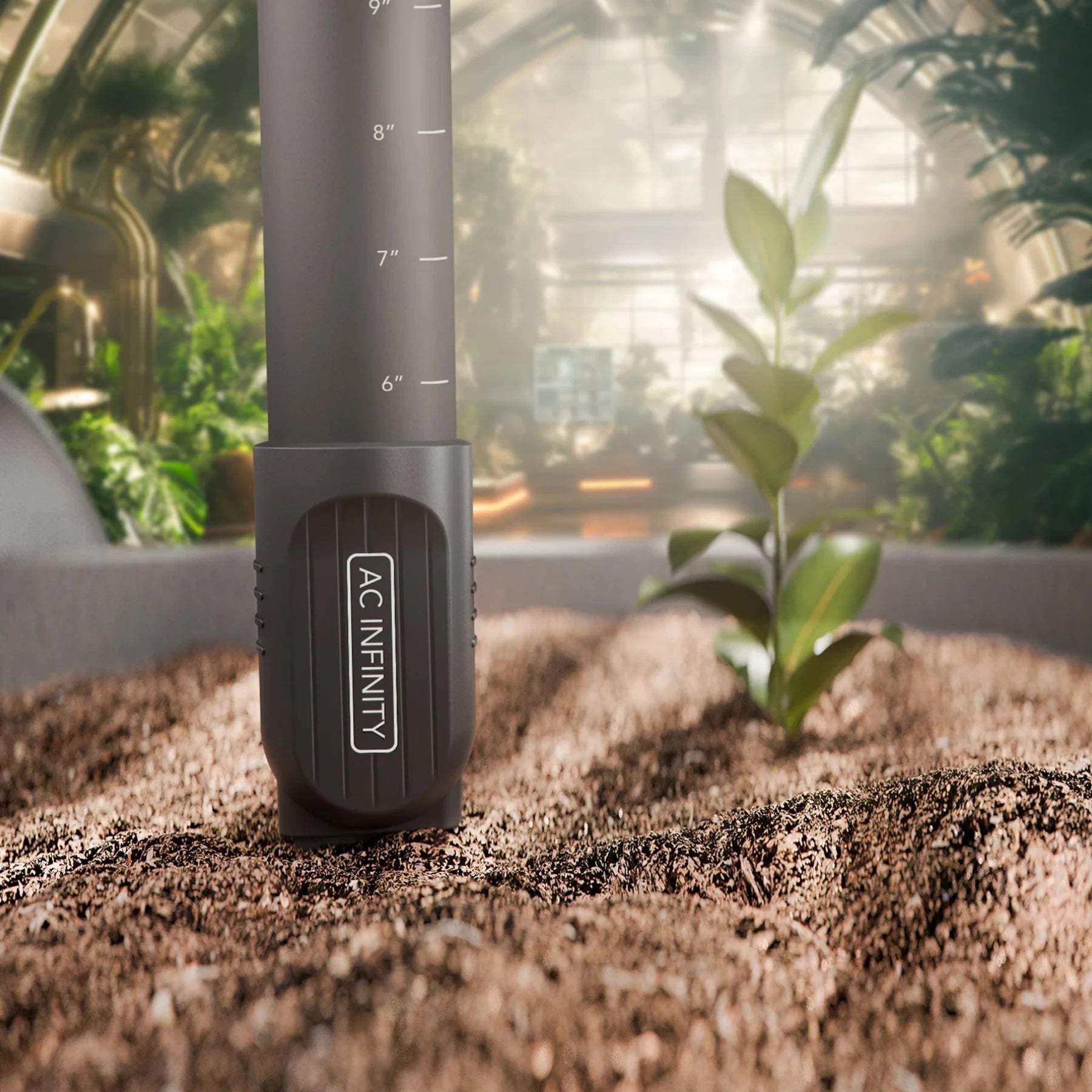 AC Infinity Soil Moisture Sensor for Smart Garden Controller AI+ | Monitor Plant Health for Indoor & Outdoor Gardening