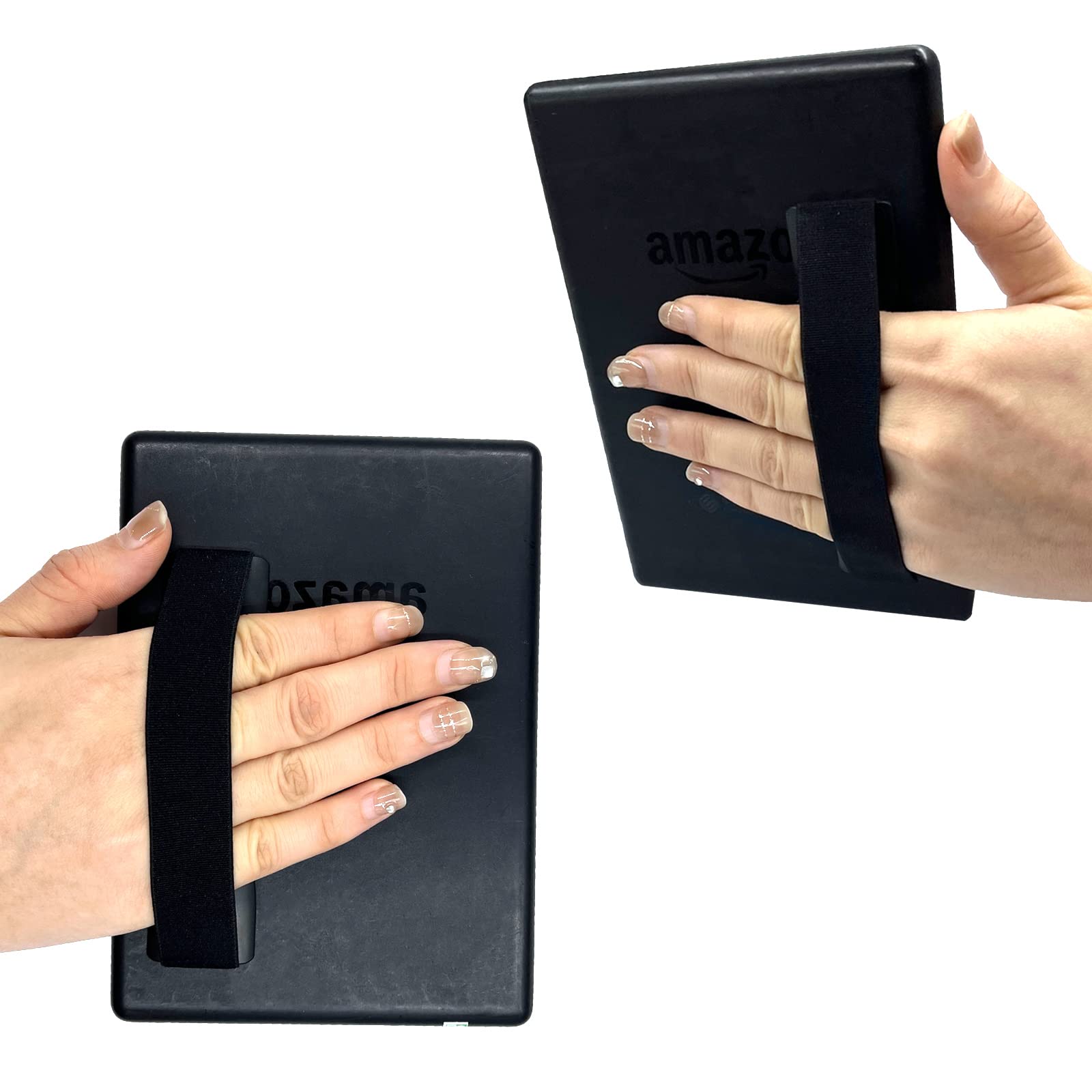 Ergonomic Hand Strap Holder for Kindle & Tablets - Comfortable Grip for Kindle Fire, Kobo, Voyage, Lenovo & Sony eReaders - Perfect for Reading, Travel & Commuting