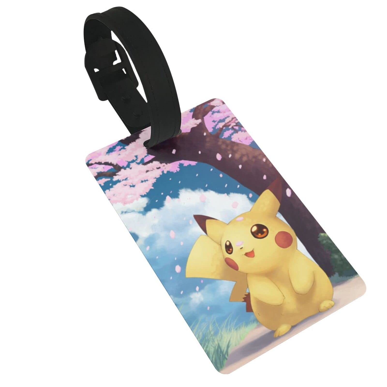 Anime Luggage Tags for Suitcases - Cute Travel Bag Tags with Name ID Label for Kids, Women & Men | Durable Business Card Holders for Airports, Cruise Ships & Business Trips
