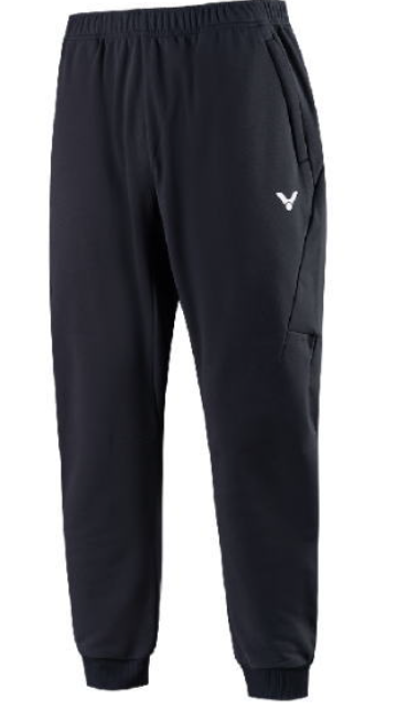 Victor Unisex Track Pants P 25804C - Comfortable Athletic Joggers for Men & Women - Perfect for Running, Gym, Yoga & Casual Wear [Black]