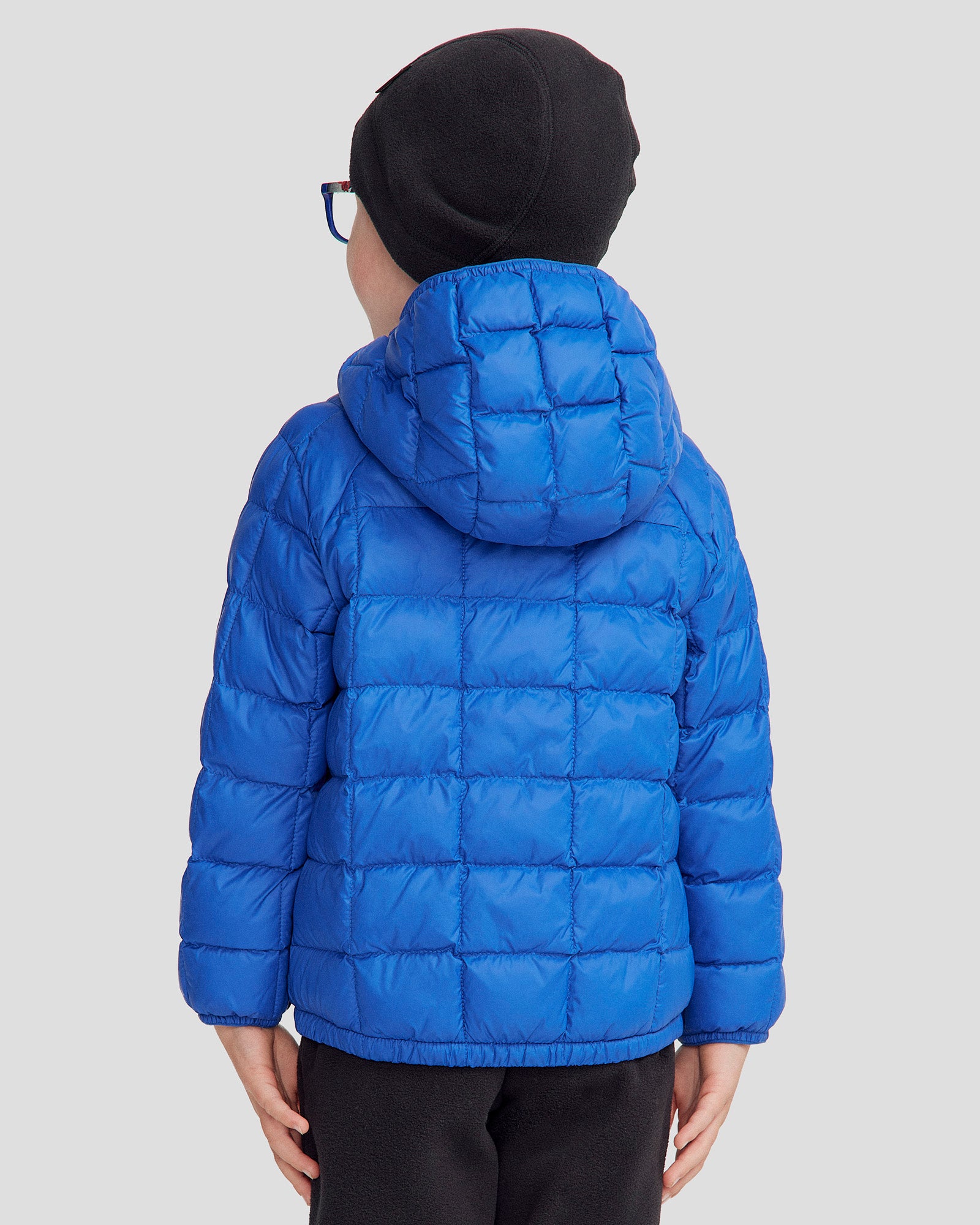 Kids' Helicopter Print Insulated Hooded Jacket - Warm Winter Coat for Boys & Girls, Peak Blue - Perfect for Outdoor Play, School & Cold Weather Activities