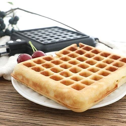Non-Stick Waffle Maker for Kitchen - Electric Belgian Waffle Iron with Adjustable Temperature, Perfect for Breakfast, Brunch & Family Gatherings