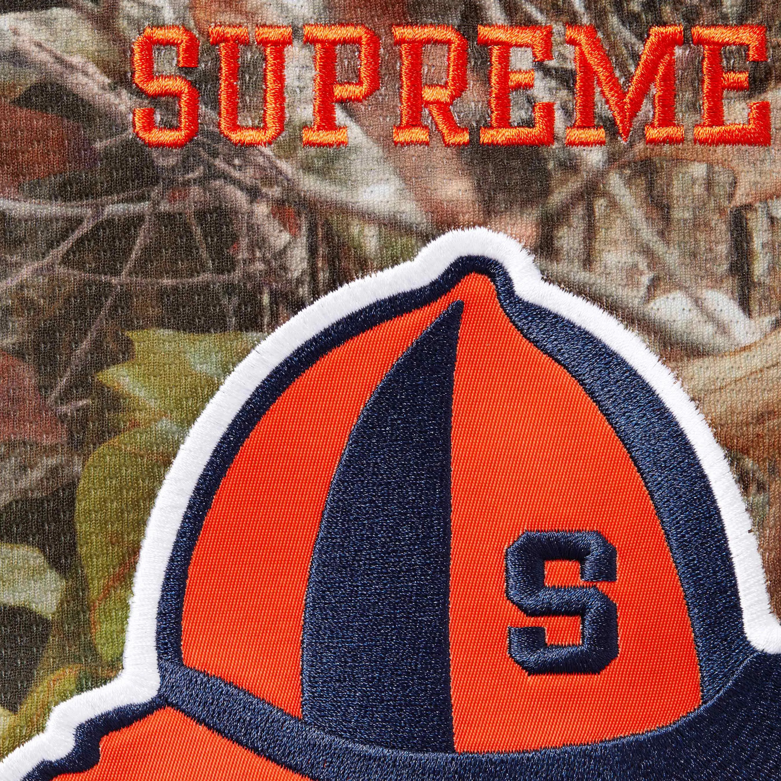 Supreme Mitchell & Ness NCAA TrueTimper Kanati Camo Hockey Jersey - Authentic College Sports Apparel for Men - Perfect for Game Day, Tailgating & Fan Gear Collection