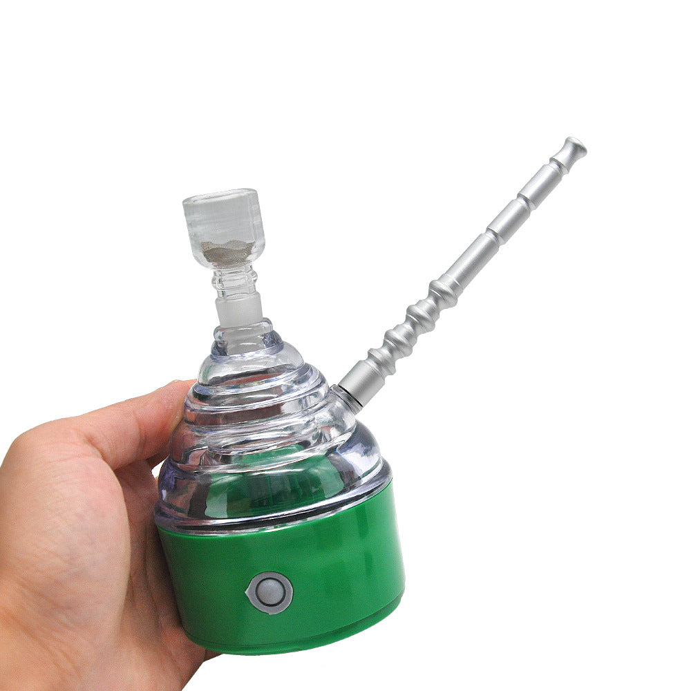 Portable Electric Vacuum Pipe for Herbs - Removable & Rechargeable E-Pipe | Perfect for Travel, Hiking & Outdoor Use