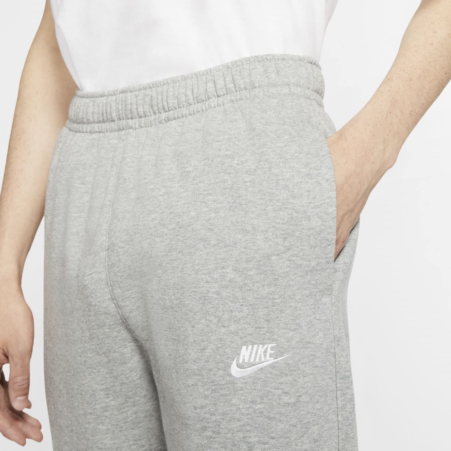 Nike Men's NSW Club Pant Open Hem - Comfortable Athletic Joggers for Casual Wear, Gym & Lounge - Stylish Sweatpants for Men