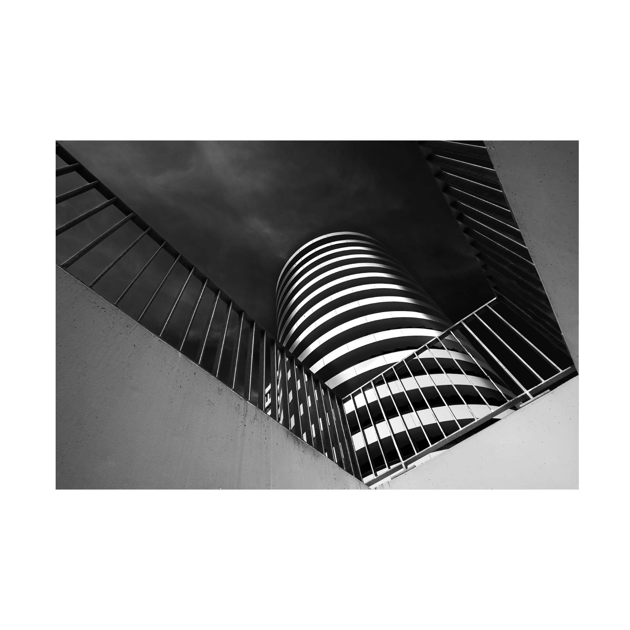 Trademark Fine Art 'From Underneath' Canvas Wall Art Print by Rolf Endermann - Modern Home Decor for Living Room, Bedroom & Office