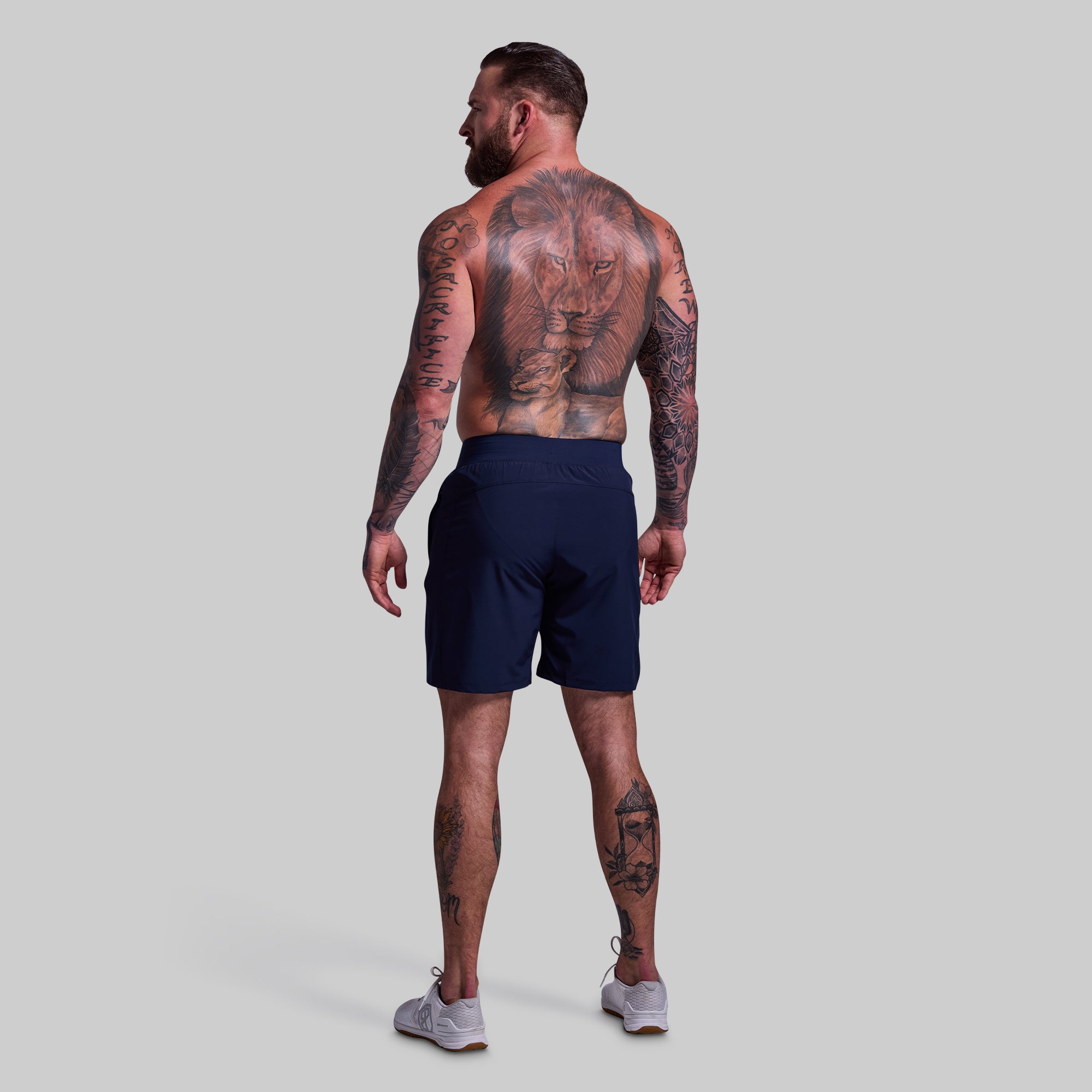 Versatile Short 7 (BP Navy) - Comfortable Casual Wear for Men | Perfect for Gym, Running, Travel & Everyday Use