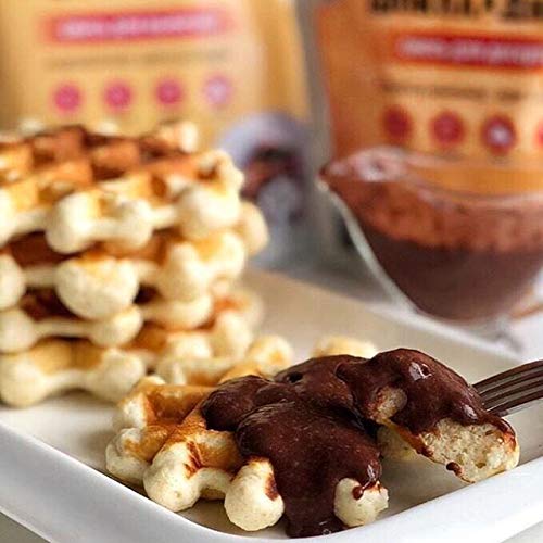 Sugar Free Waffle & Pancake Mix by Newa Nutrition – Just Add Water, Keto & Diabetic Friendly – Perfect for Low-Carb Breakfast, Healthy Snacks & Gluten-Free Baking