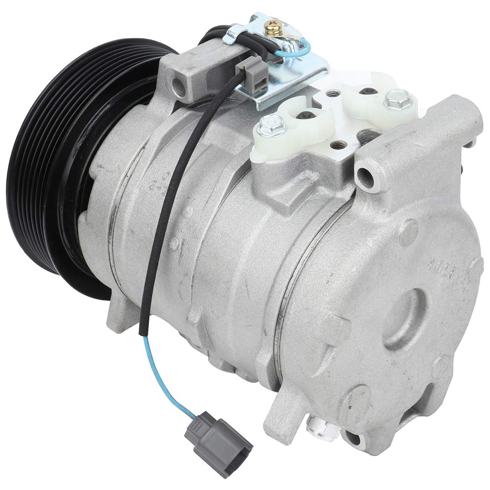 ECCPP AC Compressor with Clutch for 2003-2011 Honda Element 2.4L - High Performance Cooling System Replacement Part | Perfect for Summer Road Trips & Hot Weather Driving