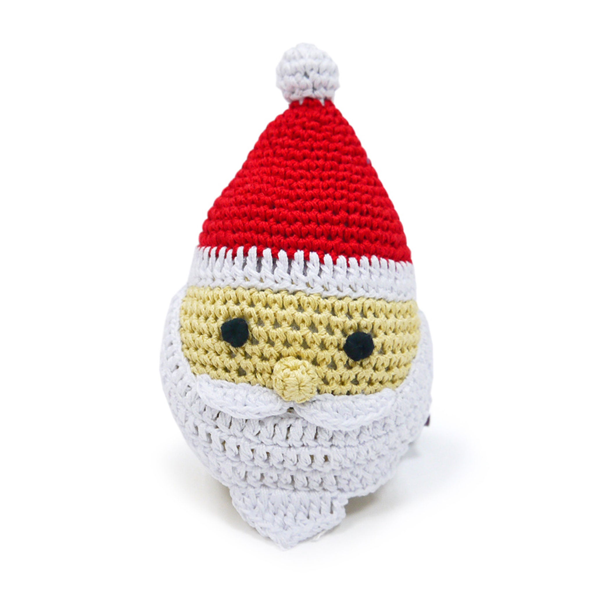 Dogo Pet Fashions Holiday Pawer Squeaky Toy Santa Dog Toy - Christmas Chew Toy for Small & Medium Dogs - Perfect for Holiday Playtime & Gift Giving