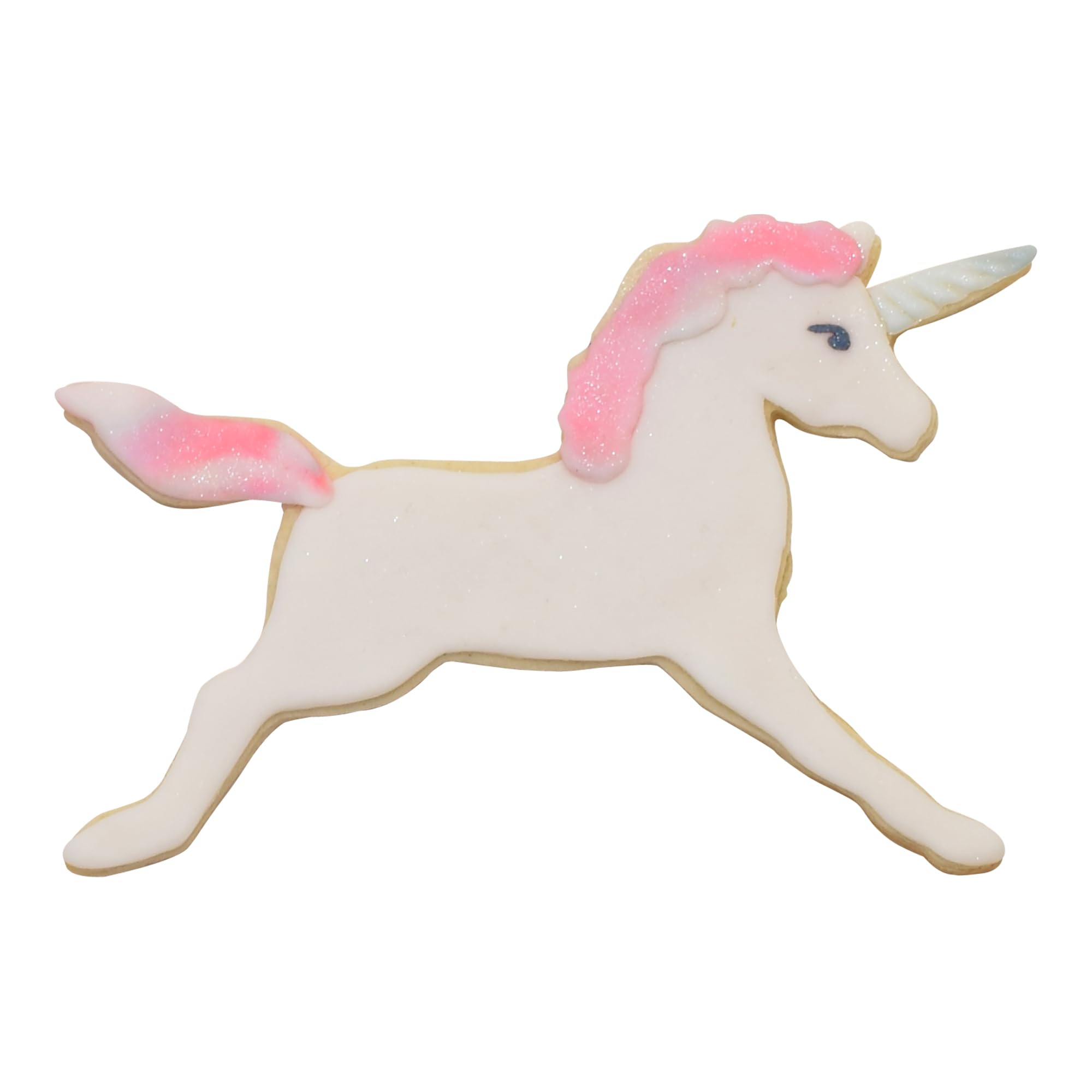 R & M Polyresin Coated Unicorn Cookie Cutter - 4.5 Inch Purple Baking Tool for DIY Cookies, Cupcakes & Party Decorations