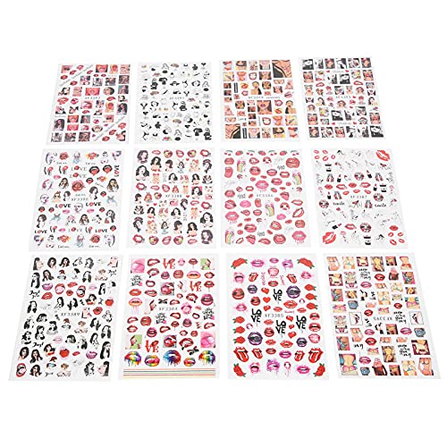 Self-Adhesive Nail Stickers for DIY Nail Art - Strong Nail Glue Stickers for Home & Salon Use - Perfect for Manicures, Pedicures & Nail Extensions