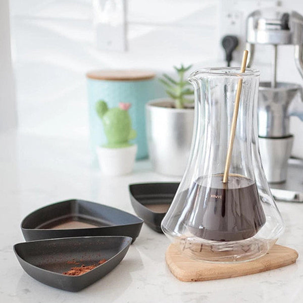 Kruve EQ Insulated Glass Carafe Set - Premium Temperature Control Wine & Water Decanter for Home, Bar & Restaurant Use