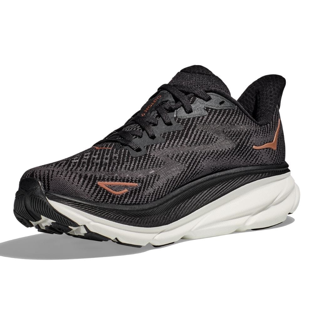 Hoka Women's Clifton 9 Wide Running Shoes - Lightweight Cushioned Sneakers for Road Running, Jogging & Walking - Comfortable Athletic Shoes for Women with Arch Support
