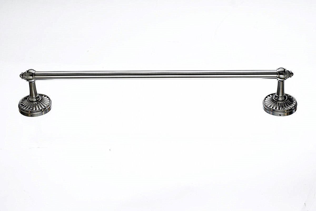Top Knobs TUSC10BSN 10-Inch Brushed Satin Nickel Towel Bar - Bathroom & Kitchen Accessory for Hanging Towels, Robes, and Clothes