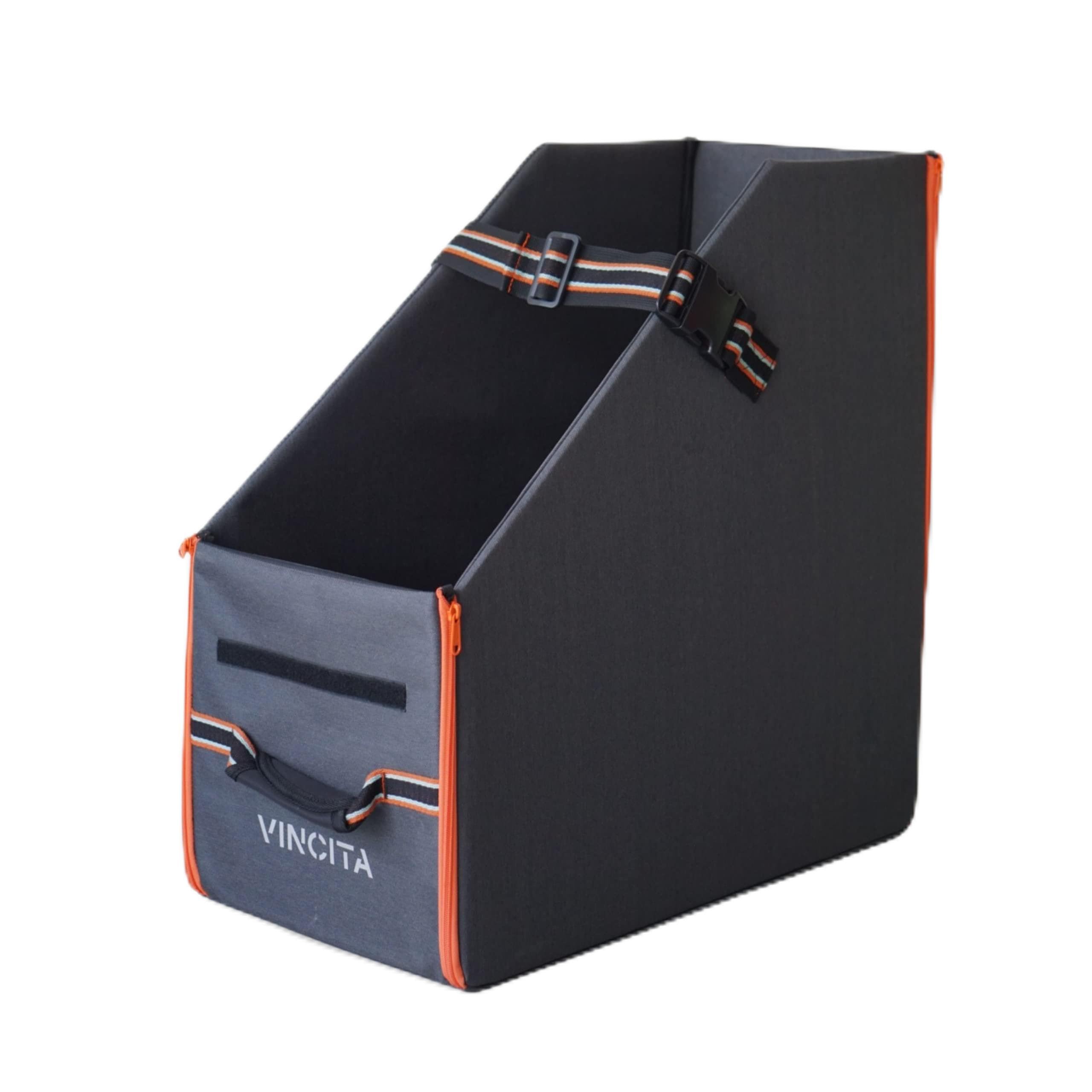 Vincita Keeper Box for Brompton Folding Bike - Vertical Bike Storage Solution with Integrated Cover - Space-Saving Car Trunk Organizer for Brompton Bicycles - Perfect for Urban Commuters, Apartment Living & Travel Accessories