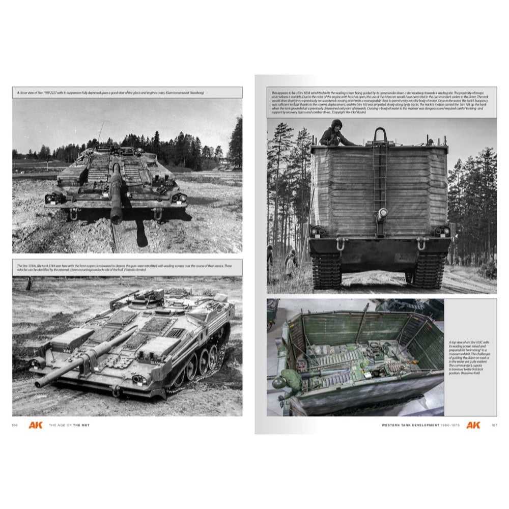 AK Interactive AK130014 The Age of the Main Battle Tank - Historical Military Model Kit for Collectors & Hobbyists | Perfect for Dioramas, Wargaming & Display