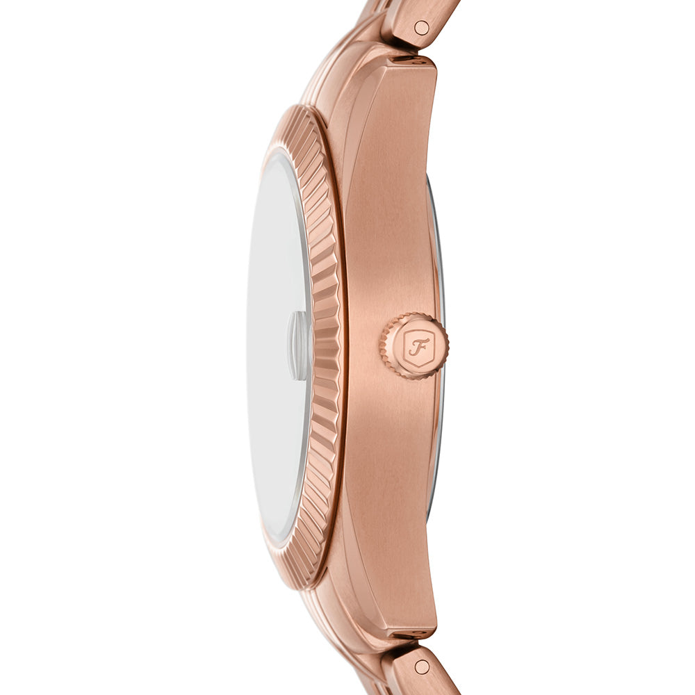 Fossil ES5369 Scarlette Women's Leather Watch - Stylish & Elegant Timepiece for Everyday Wear, Office & Special Occasions