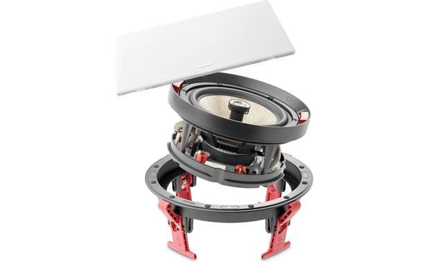 Focal 300 ICW 8 Inch In-Wall Loudspeaker - High Performance Home Audio Speaker for Home Theater & Surround Sound Systems