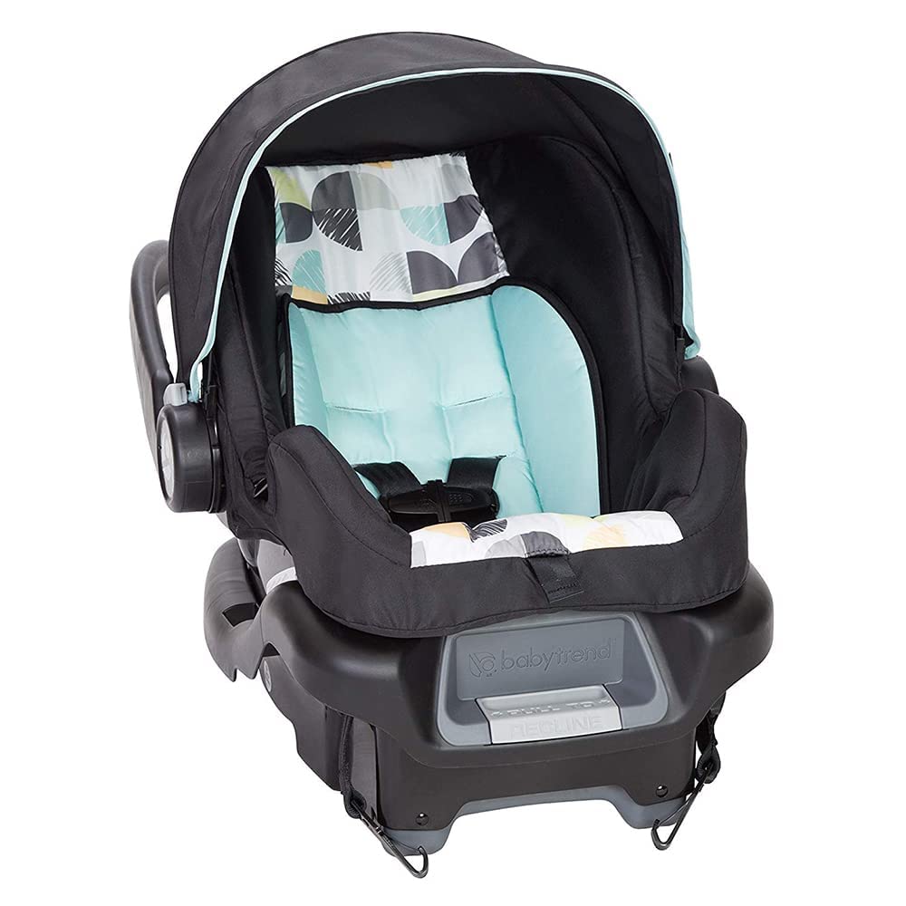 Baby Trend EZ Ride 35 Travel System Stroller & Car Seat Combo - Lightweight Infant Car Seat with 5-Point Harness, Doodle Dots Pattern | Perfect for Newborns to Toddlers, Great for Travel, Shopping & Daily Outings