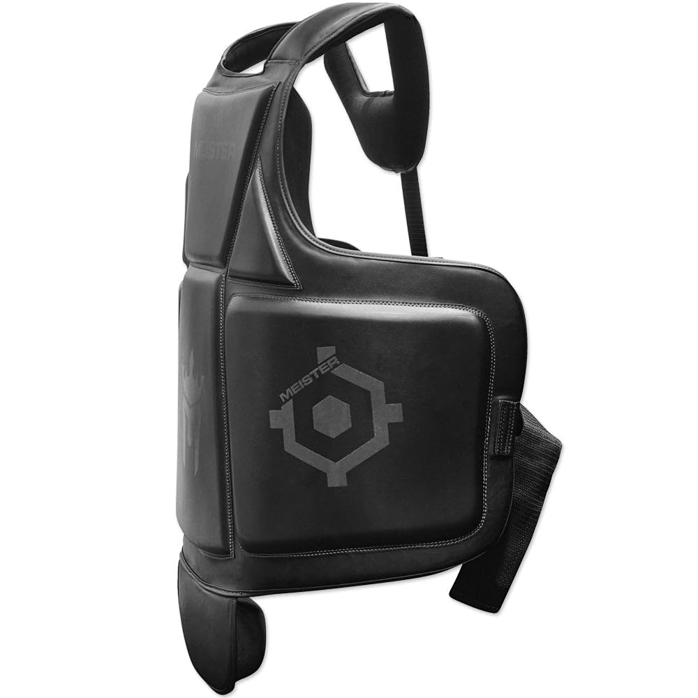 Meister Body Armor - Premium MMA & Boxing Chest Guard with Groin Protector | Protective Gear for Combat Sports Training & Competition | Ideal for MMA, Boxing, Muay Thai & Kickboxing