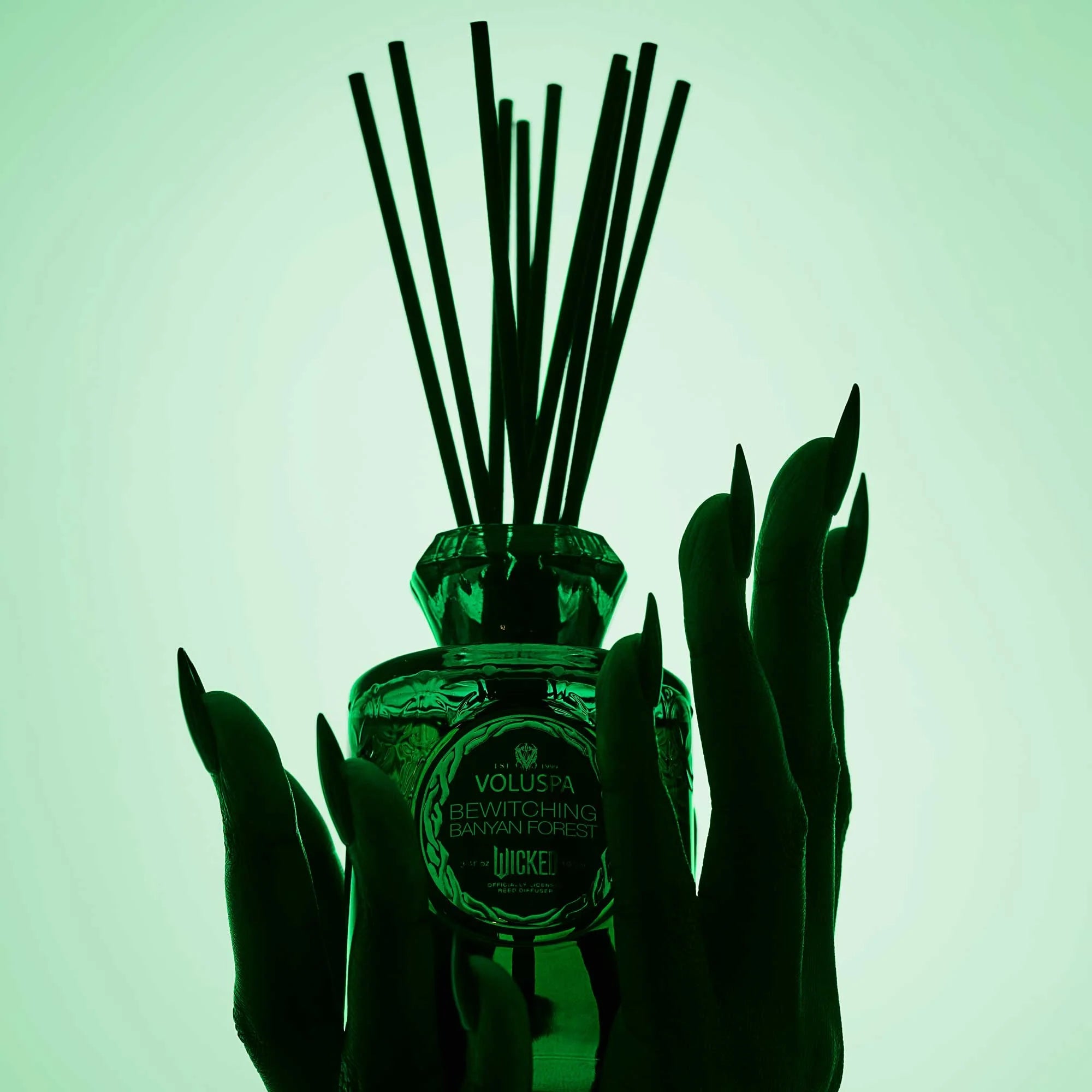 Bewitching Banyan Forest Reed Diffuser - Wicked Collection | Premium Home Fragrance Oil Diffuser for Living Room, Bedroom & Office | Long-Lasting Aromatherapy Gift Set