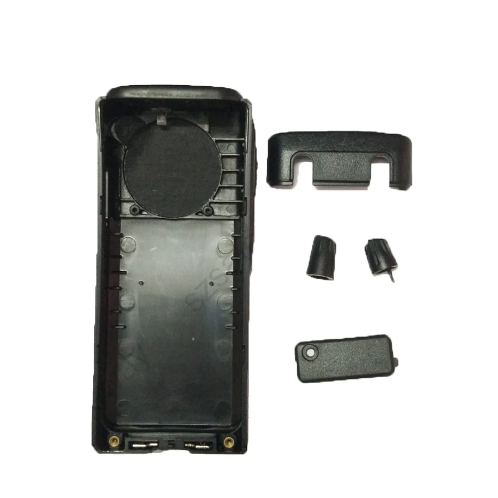 TOPOB Two Way Radio Enclosure Case - Compatible with Kenwood TK260 Walkie Talkie - Durable Protective Bag for Outdoor, Construction & Emergency Communication