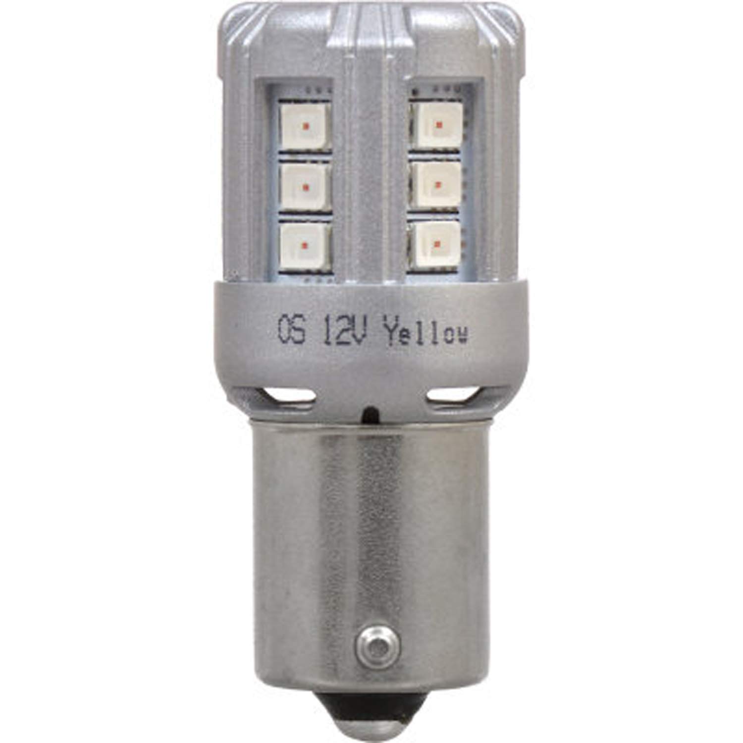 SYLVANIA 1156 LED Amber Bulbs - 2 Pack for Park & Turn Lights