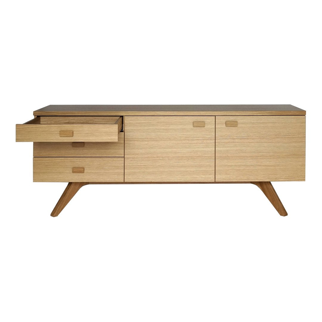 Matthew Hilton Cross Sideboard Case - Modern Wooden Storage Cabinet for Living Room, Bedroom & Office | Stylish Furniture Organizer for Home Decor